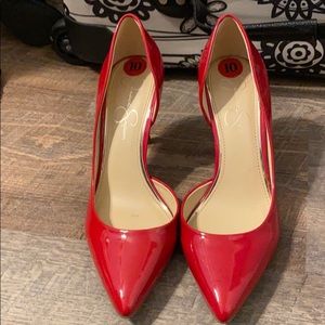 Jessica Simpson Red Pumps
